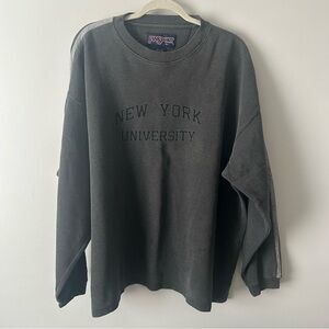 Vintage Jansport New York university cotton crew neck pullover XXL